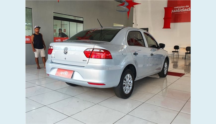 VOLKSWAGEN VOYAGE 1.6 MSI TOTALFLEX TRENDLINE 4P MANUAL - PRATA - 2018 Foto 6 (Grande)