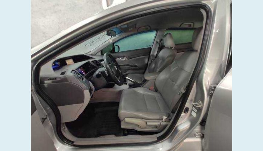 HONDA CIVIC NEW LXL 1.8 16V I-VTEC AUT. FLEX - PRATA - 2013 Foto 6 (Grande)