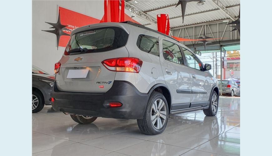 CHEVROLET SPIN 1.8 ACTIV7 8V FLEX 4P AUT. - PRATA - 2020 Foto 6 (Grande)