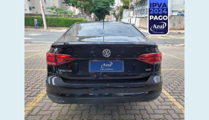VOLKSWAGEN VIRTUS 1.6 MSI TOTAL FLEX AUT. - PRETO - 2022 Foto 6 (Grande)