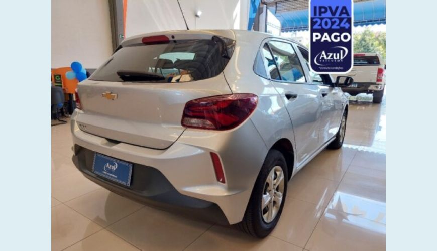 CHEVROLET ONIX 1.0 FLEX LT MANUAL - PRATA - 2021 Foto 6 (Grande)