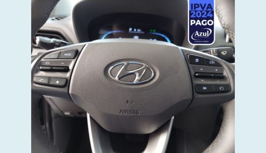 HYUNDAI HB 20S 1.0 TGDI FLEX PLATINUM PLUS AUT. - CINZA - 2023 Foto 6 (Grande)