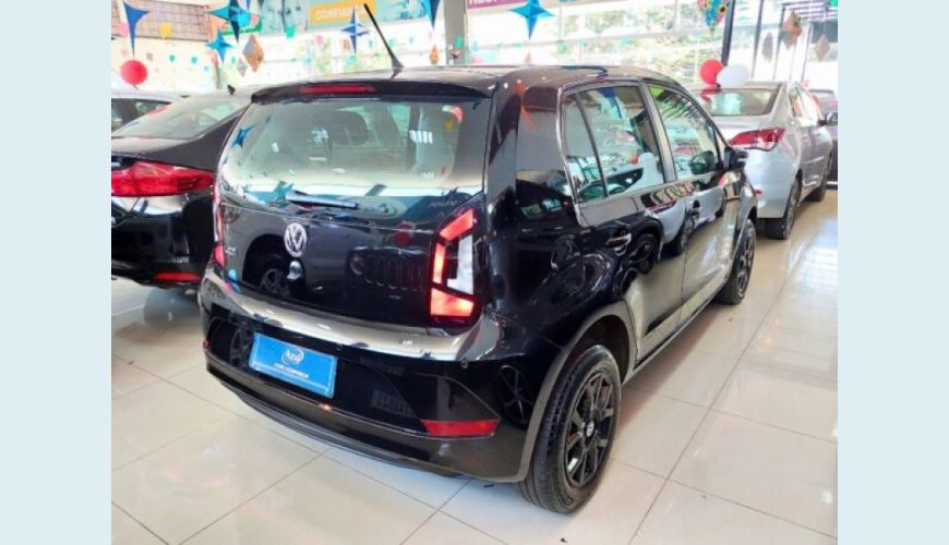 VOLKSWAGEN UP 1.0 MPI TOTAL FLEX 4P MANUAL - PRETO - 2020 Foto 6 (Grande)
