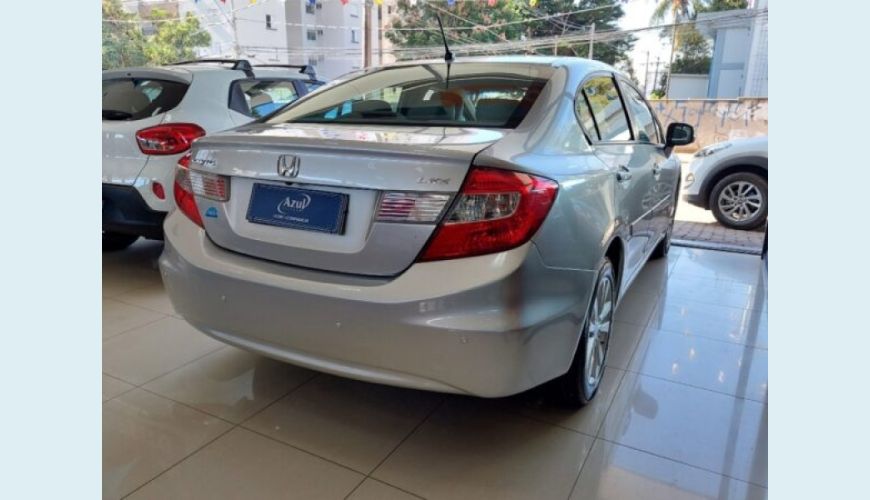 HONDA CIVIC 1.8 LXS 16V FLEX 4P AUT. - PRATA - 2013 Foto 6 (Grande)