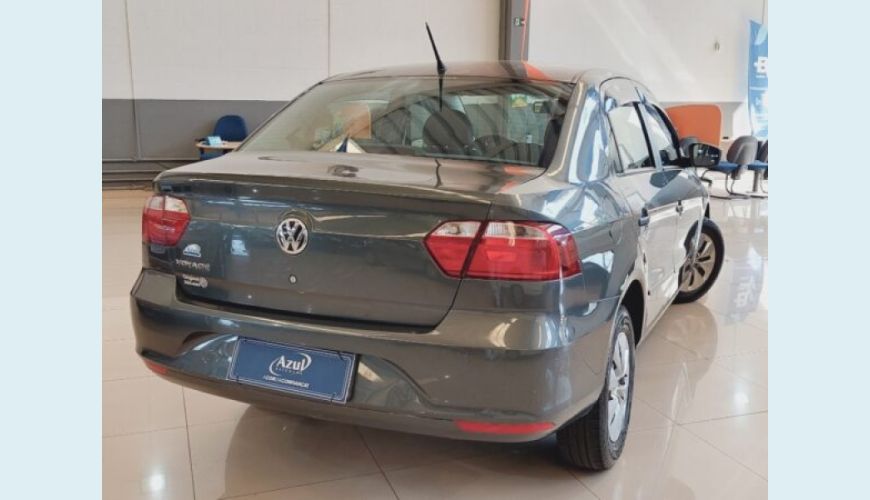 VOLKSWAGEN VOYAGE 1.0 MI 8V FLEX 4P MANUAL - CINZA - 2013 Foto 6 (Grande)