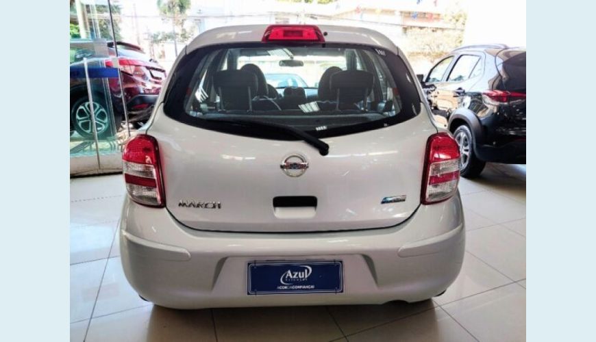 NISSAN MARCH 1.0 S 16V FLEX 4P MANUAL - PRATA - 2013 Foto 6 (Grande)