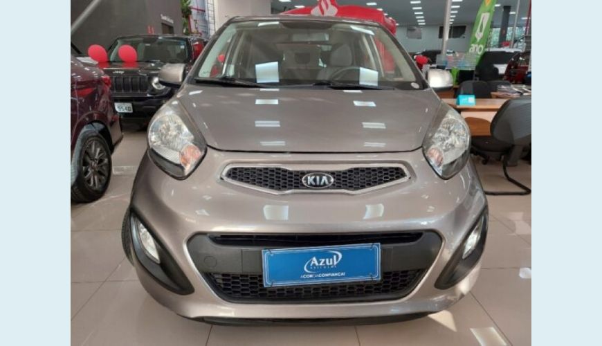 KIA PICANTO 1.0 EX 12V FLEX 4P MANUAL - CINZA - 2014 Foto 6 (Grande)