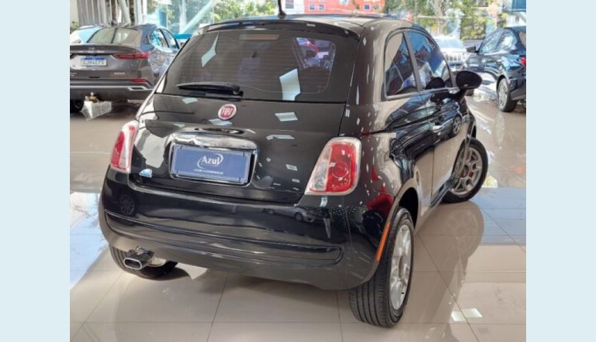 FIAT 500 1.4 CULT 8V FLEX 2P MANUAL - PRETO - 2013 Foto 6 (Grande)