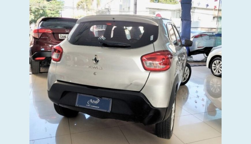 RENAULT KWID 1.0 12V SCE FLEX INTENSE MANUAL - BRANCO - 2018 Foto 6 (Grande)