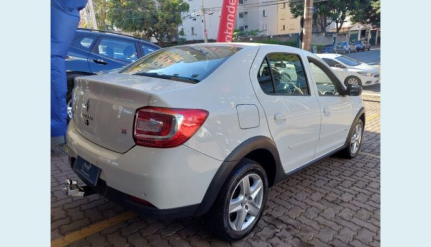 RENAULT LOGAN 1.6 16V SCE FLEX ZEN X-TRONIC - BRANCO - 2020 Foto 6 (Grande)