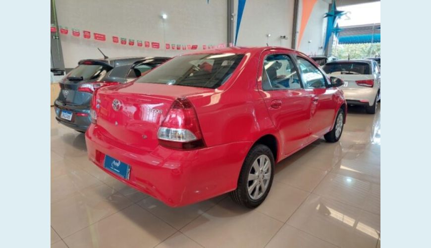 TOYOTA ETIOS 1.5 X PLUS SEDAN 16V FLEX 4P AUT. - VERMELHO - 2020 Foto 6 (Grande)
