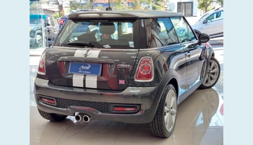 MINI COOPER 1.6 S EXCLUSIVE TURBO 2P MANUAL - CINZA - 2013 Foto 6 (Grande)