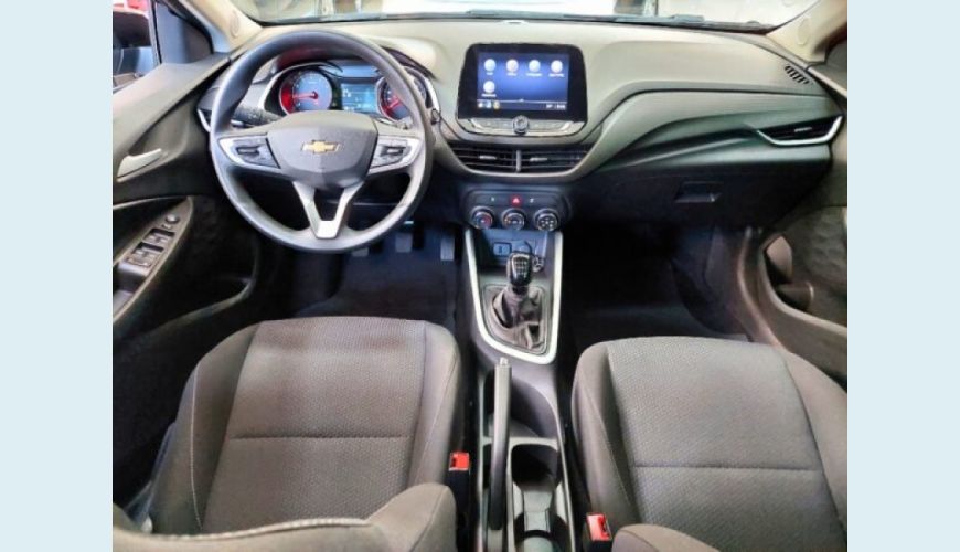 CHEVROLET ONIX 1.0 MPFI JOY 8V FLEX 4P MANUAL - BRANCO - 2018 Foto 6 (Grande)