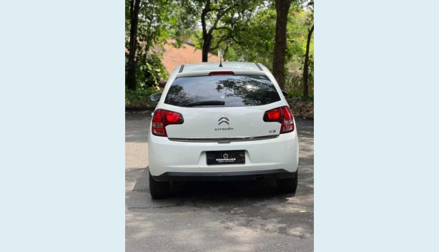 CITROËN C3 TENDANCE 1.5 8V FLEX - BRANCO - 2015 Foto 6 (Grande)
