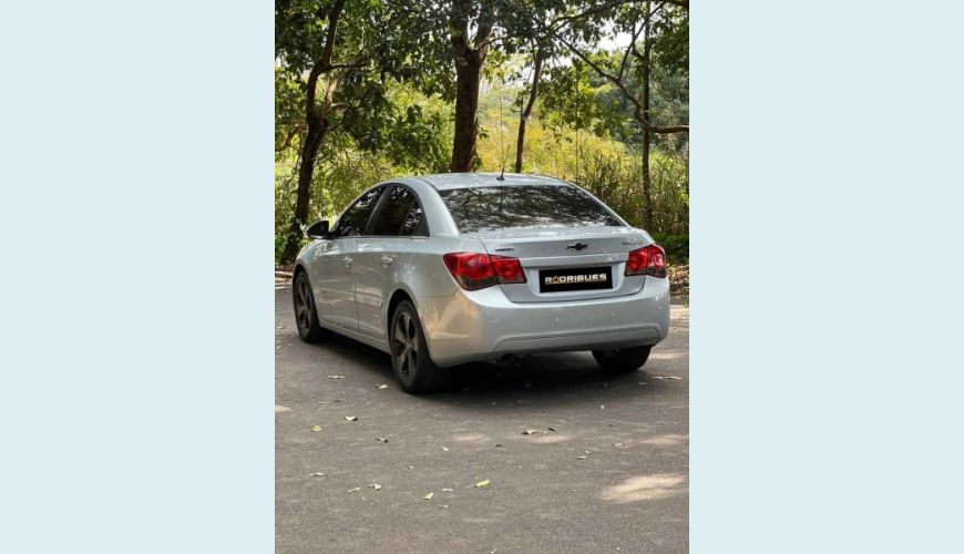 CHEVROLET CRUZE LT 1.8 16V ECOTEC FLEX - PRATA - 2012 Foto 6 (Grande)