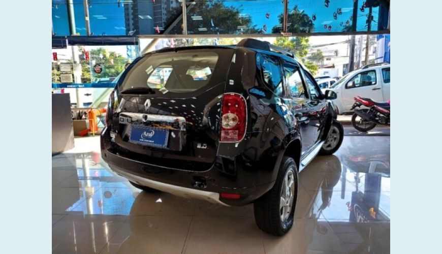RENAULT DUSTER 2.0 DYNAMIQUE 4X2 16V FLEX 4P MANUAL - PRETO - 2013 Foto 6 (Grande)