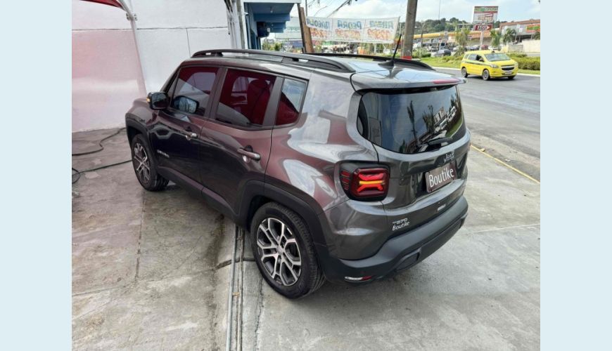 JEEP RENEGADE 1.3 T270 TURBO FLEX LONGITUDE AT6 - CINZA - 2022 Foto 6 (Grande)