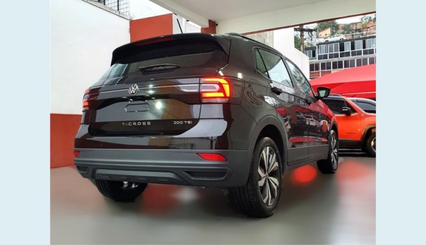 VOLKSWAGEN T-CROSS 1.0 200 TSI TOTAL FLEX AUT. - INDEFINIDA - 2024 Foto 6 (Grande)