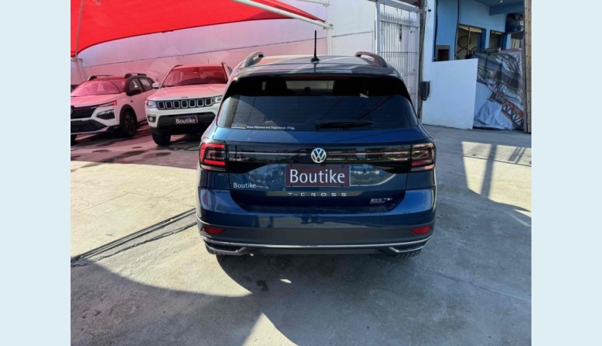 VOLKSWAGEN T-CROSS 1.0 200 TSI TOTAL FLEX COMFORTLINE AUT. - AZUL - 2020 Foto 6 (Grande)