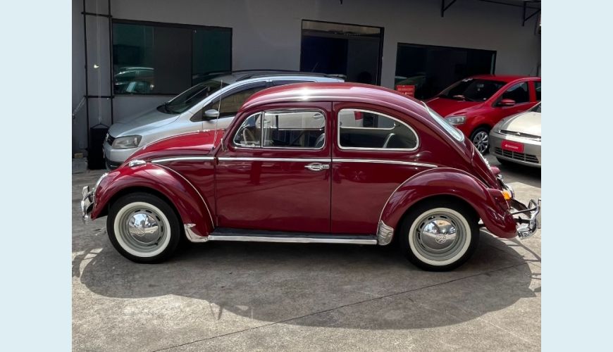 VOLKSWAGEN FUSCA - VERMELHO - 1969 Foto 6 (Grande)