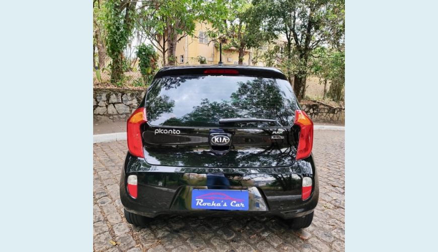 KIA PICANTO 1.0 EX - PRETO - 2014 Foto 6 (Grande)