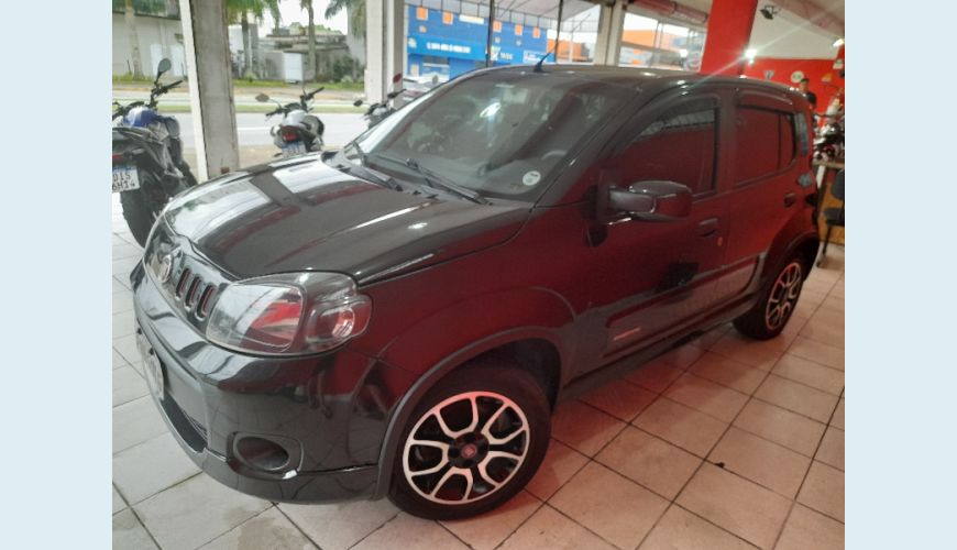 FIAT UNO SPORTING 1.4 EVO FIRE FLEX 8V 4P - PRETO - 2013 Foto 6 (Grande)