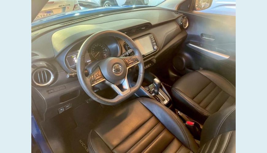 NISSAN KICKS EXCLUSIVE CVT - AZUL - 2022 Foto 6 (Grande)