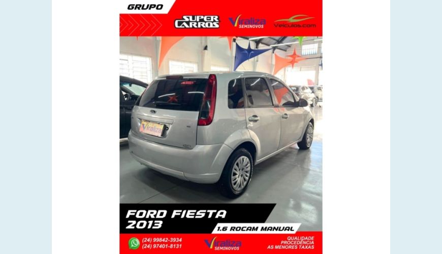 FORD FIESTA - PRATA - 2013 Foto 6 (Grande)