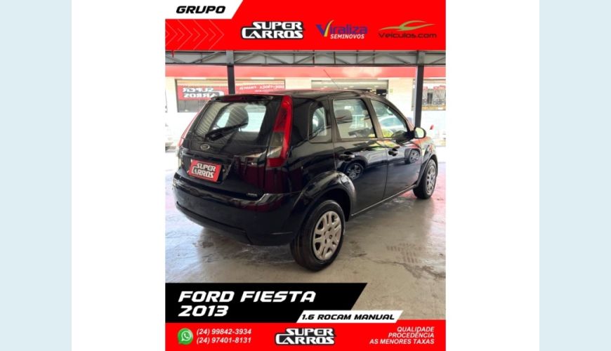 FORD FIESTA - PRETO - 2013 Foto 6 (Grande)