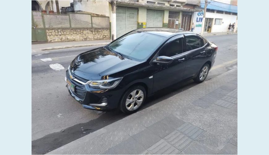 CHEVROLET ONIX 1.0 TURBO FLEX PLUS PREMIER AUT. - PRETO - 2021 Foto 6 (Grande)