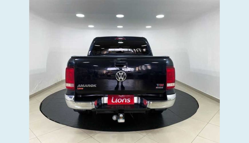 VOLKSWAGEN AMAROK 2.0 CD 4X4 TDI HIGHLINE AUT. - PRETO - 2018 Foto 6 (Grande)