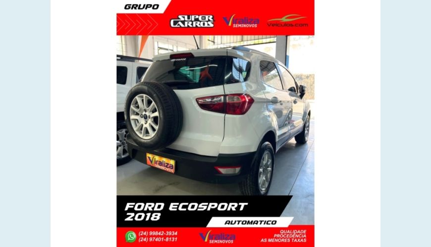 FORD ECOSPORT - BRANCO - 2018 Foto 6 (Grande)