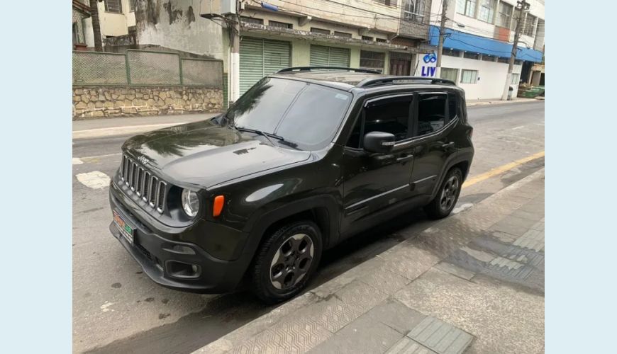 JEEP RENEGADE 1.8 16V FLEX SPORT 4P MANUAL - VERDE - 2017 Foto 6 (Grande)