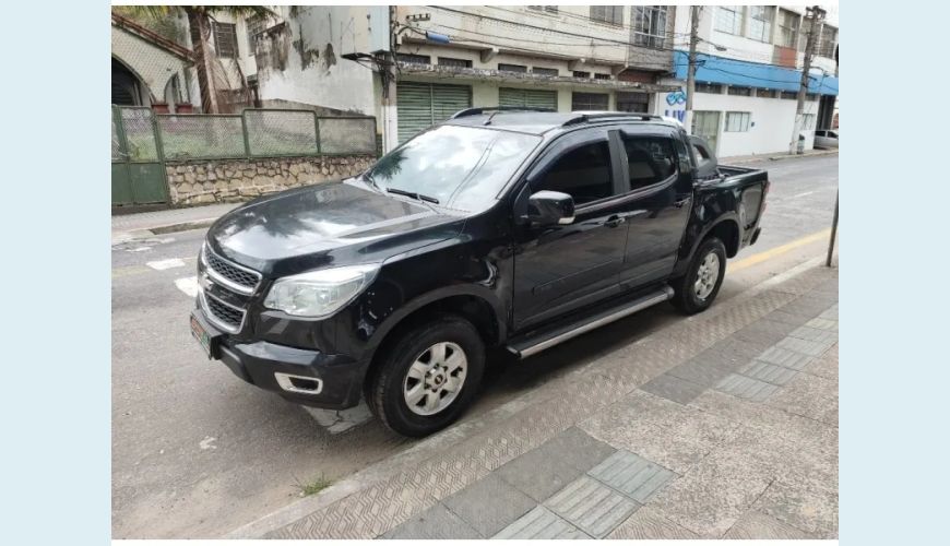 CHEVROLET S-10 2.4 LT 4X2 CD 8V FLEX 4P MANUAL - PRETO - 2014 Foto 6 (Grande)