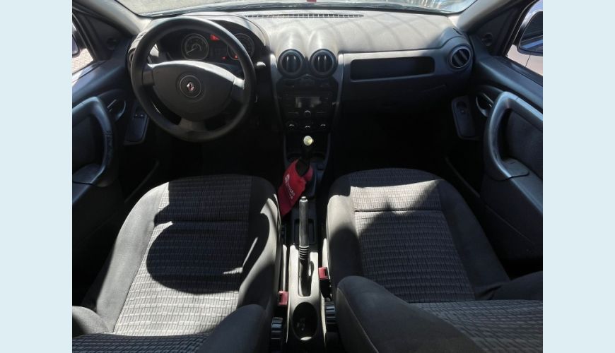 RENAULT SANDERO EXPRESSION HI-FLEX 1.6 8V 5P - CINZA - 2012 Foto 6 (Grande)