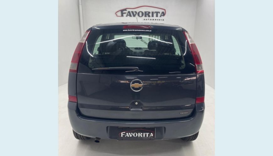 CHEVROLET MERIVA MAXX - CINZA - 2008 Foto 6 (Grande)