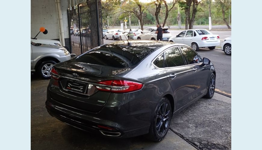 FORD FUSION SEL 2.0 ECOBO. 16V 248CV AUT. - CINZA - 2018 Foto 6 (Grande)