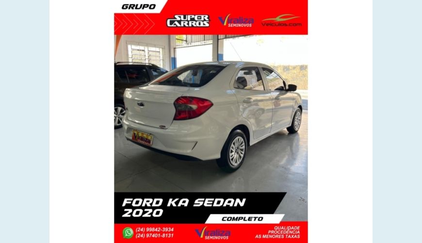 FORD KA - BRANCO - 2020 Foto 6 (Grande)
