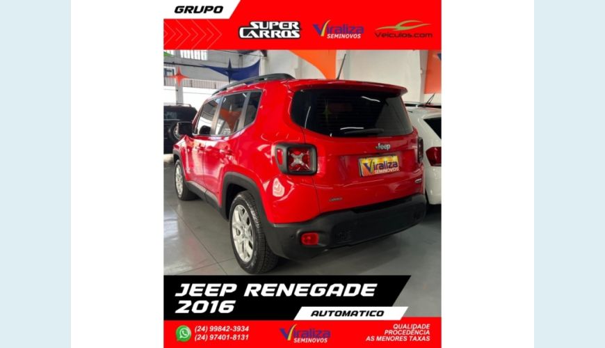 JEEP RENEGADE - VERMELHO - 2016 Foto 6 (Grande)