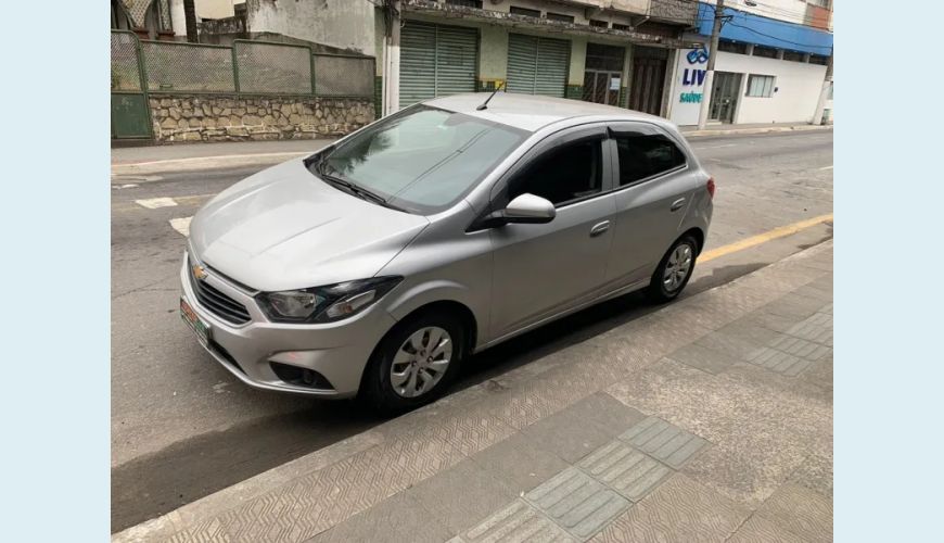 CHEVROLET ONIX 1.0 MPFI LT 8V FLEX 4P MANUAL - PRATA - 2019 Foto 6 (Grande)