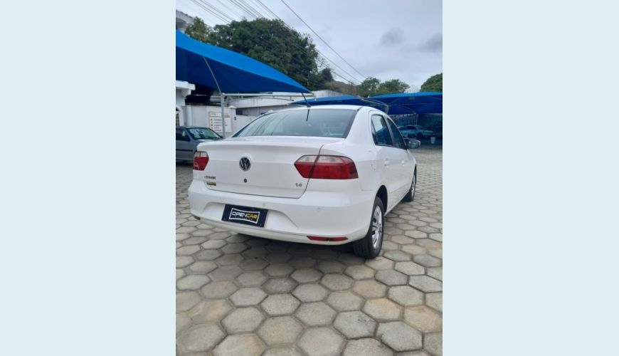 VOLKSWAGEN VOYAGE 1.6 MI 8V FLEX 4P MANUAL - BRANCO - 2014 Foto 6 (Grande)
