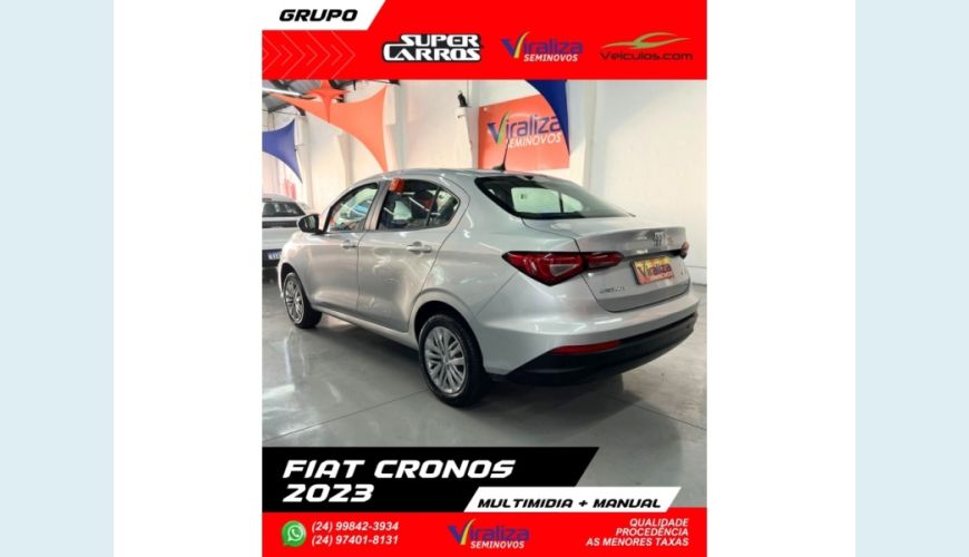 FIAT CRONOS - PRATA - 2023 Foto 6 (Grande)