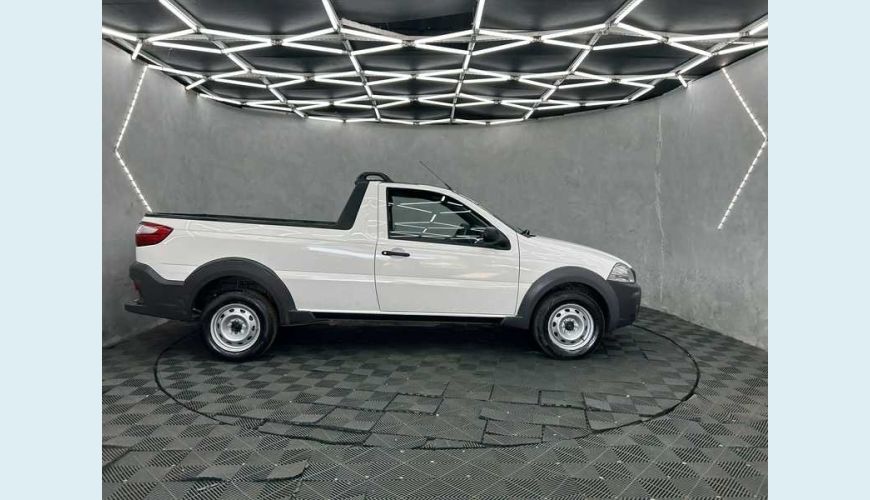 FIAT STRADA HARD WORKING 1.4 FLEX CD - BRANCO - 2020 Foto 6 (Grande)