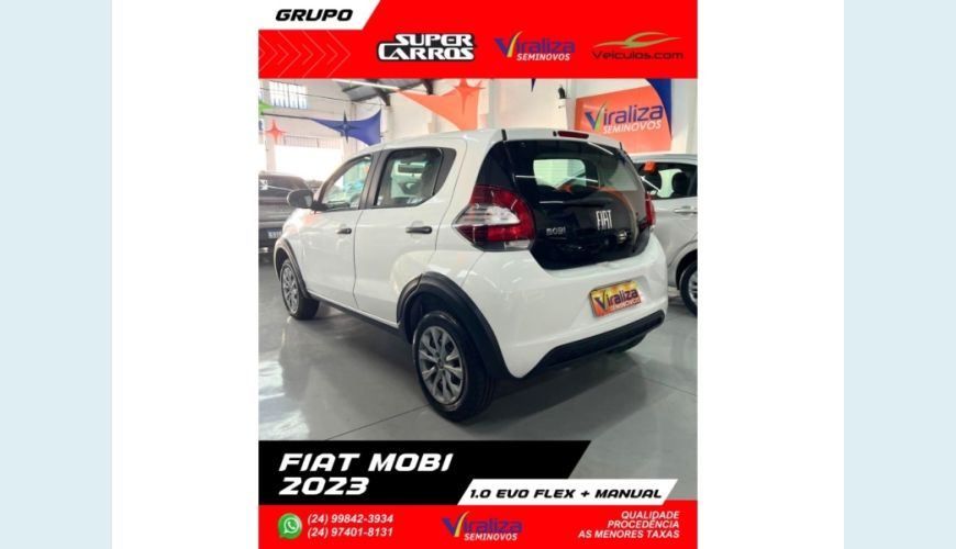 FIAT MOBI - BRANCO - 2023 Foto 6 (Grande)