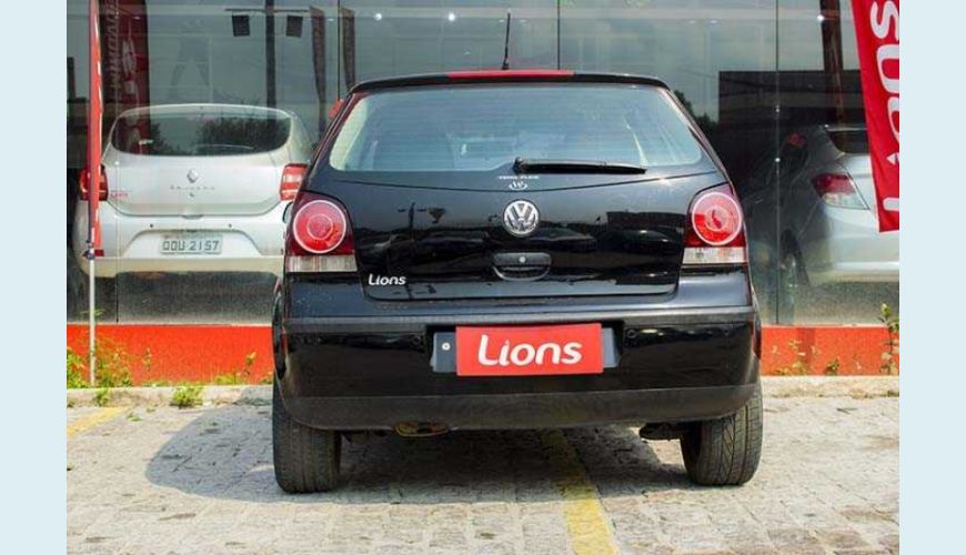 VOLKSWAGEN POLO SEDAN 1.6 8V FLEX - PRETO - 2010 Foto 6 (Grande)