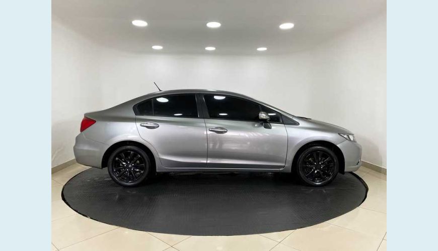 HONDA CIVIC NEW LXR 2.0 I-VTEC AUT. FLEX - CINZA - 2014 Foto 6 (Grande)