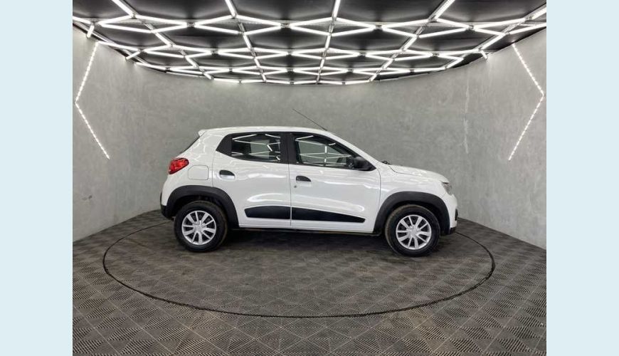 RENAULT KWID ZEN 1.0 12V SCE FLEX - BRANCO - 2020 Foto 6 (Grande)