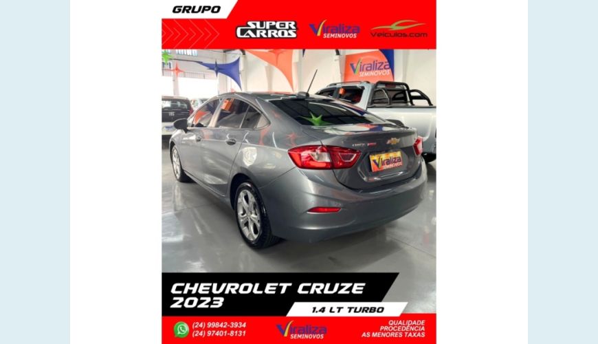 CHEVROLET CRUZE - CINZA - 2023 Foto 6 (Grande)