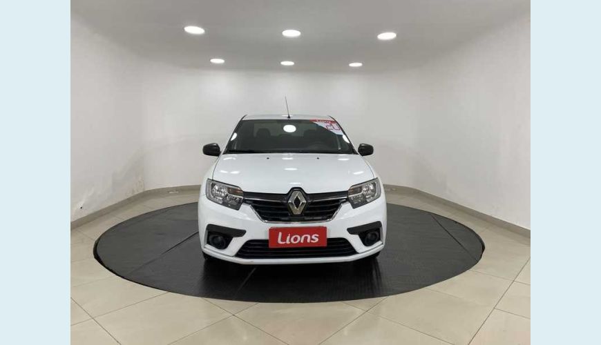 RENAULT LOGAN ZEN 1.0 12V SCE FLEX - BRANCO - 2020 Foto 6 (Grande)