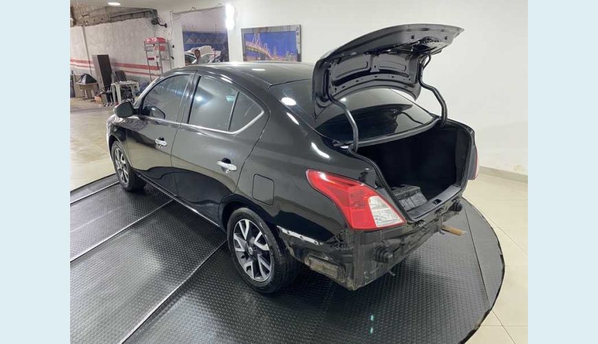 NISSAN VERSA 1.6 16V SV FLEXSTART CVT FLEX - PRETO - 2017 Foto 6 (Grande)